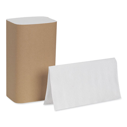 Pacific Blue Basic S-fold Paper Towels, 10 1/4x9 1/4, White, 250/pack, 16 Pk/ct